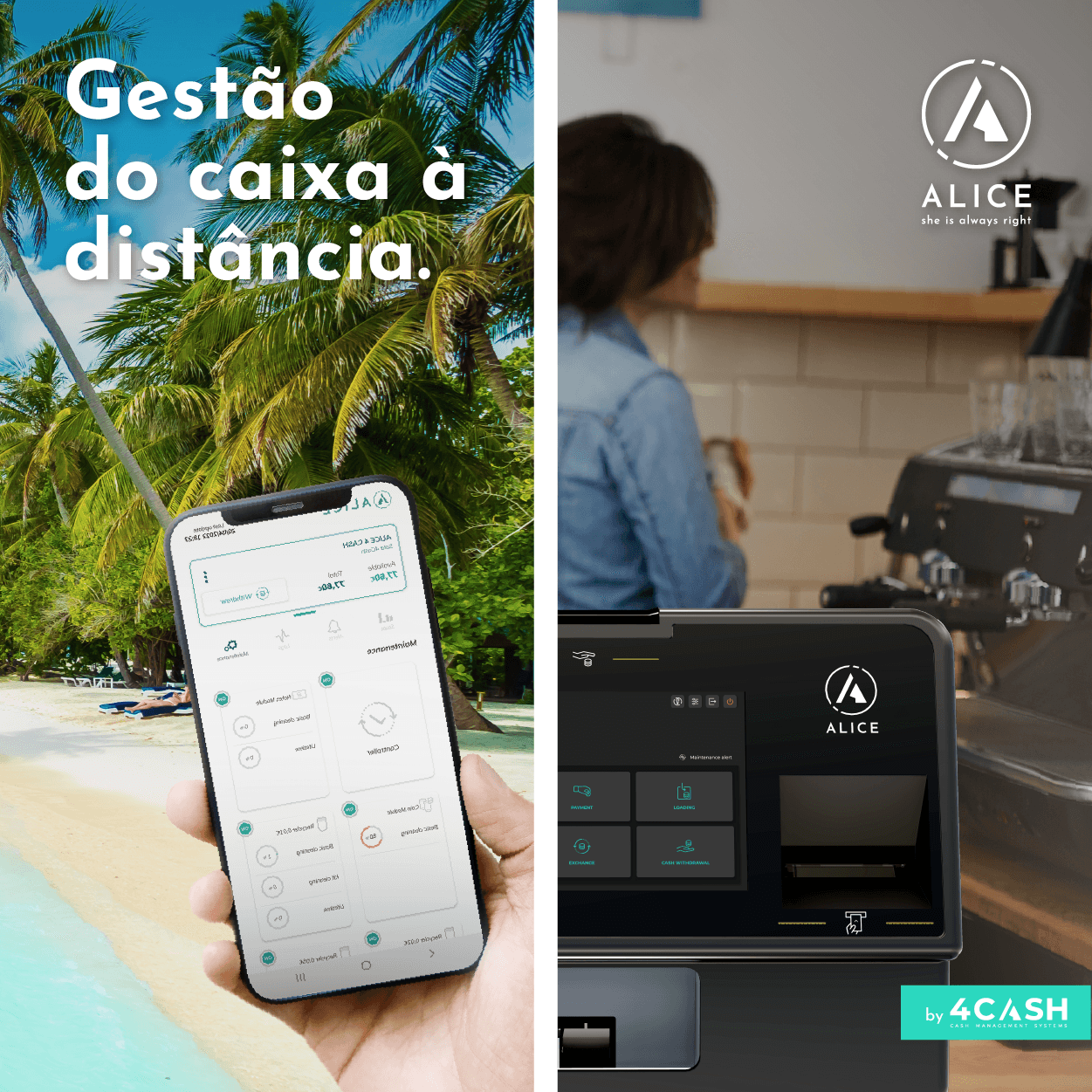 Alice Automatic Payment Machine