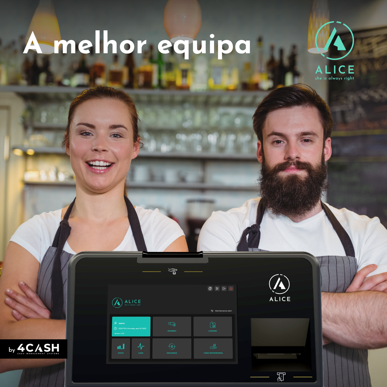 ALICE na sua equipa